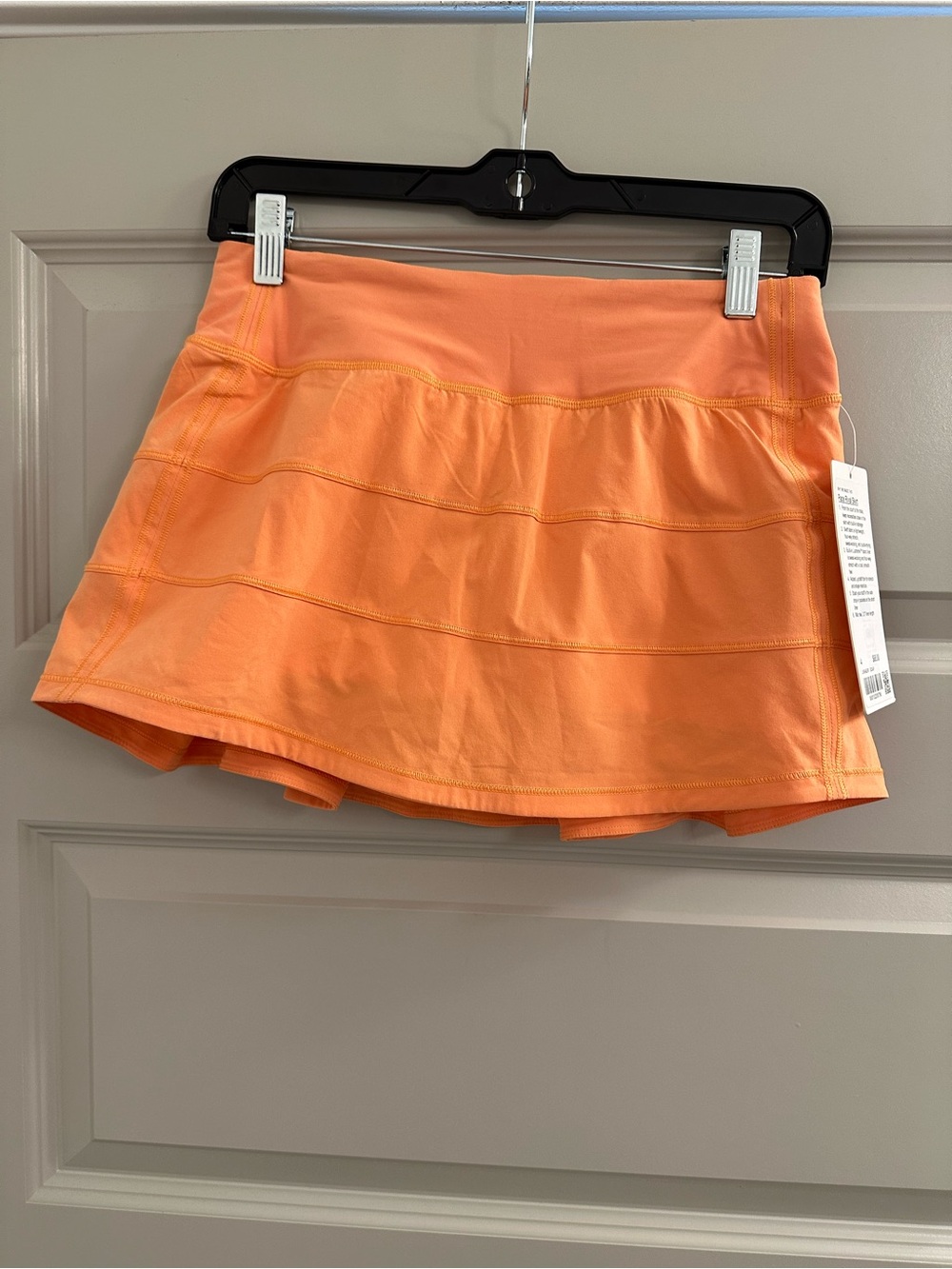 Lululemon Pace Rival Skirt Golden Apricot